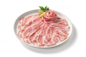館ヶ森高原豚 バラ肉サムギョプサル用 300g
