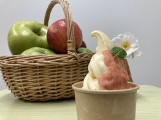 今回の季節限定ソフトクリームは・・・