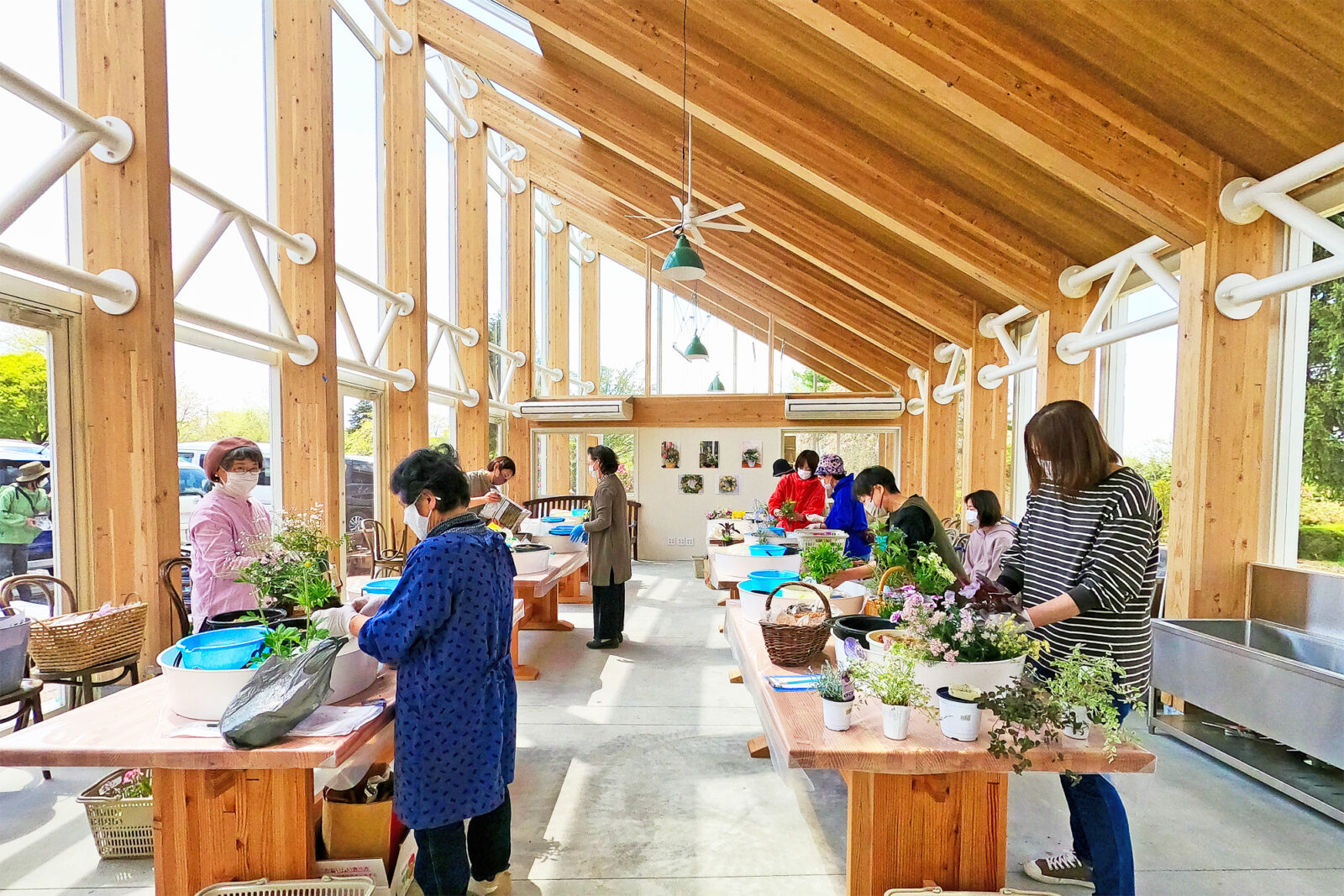 1349花の寄せ植えギャザリング教室