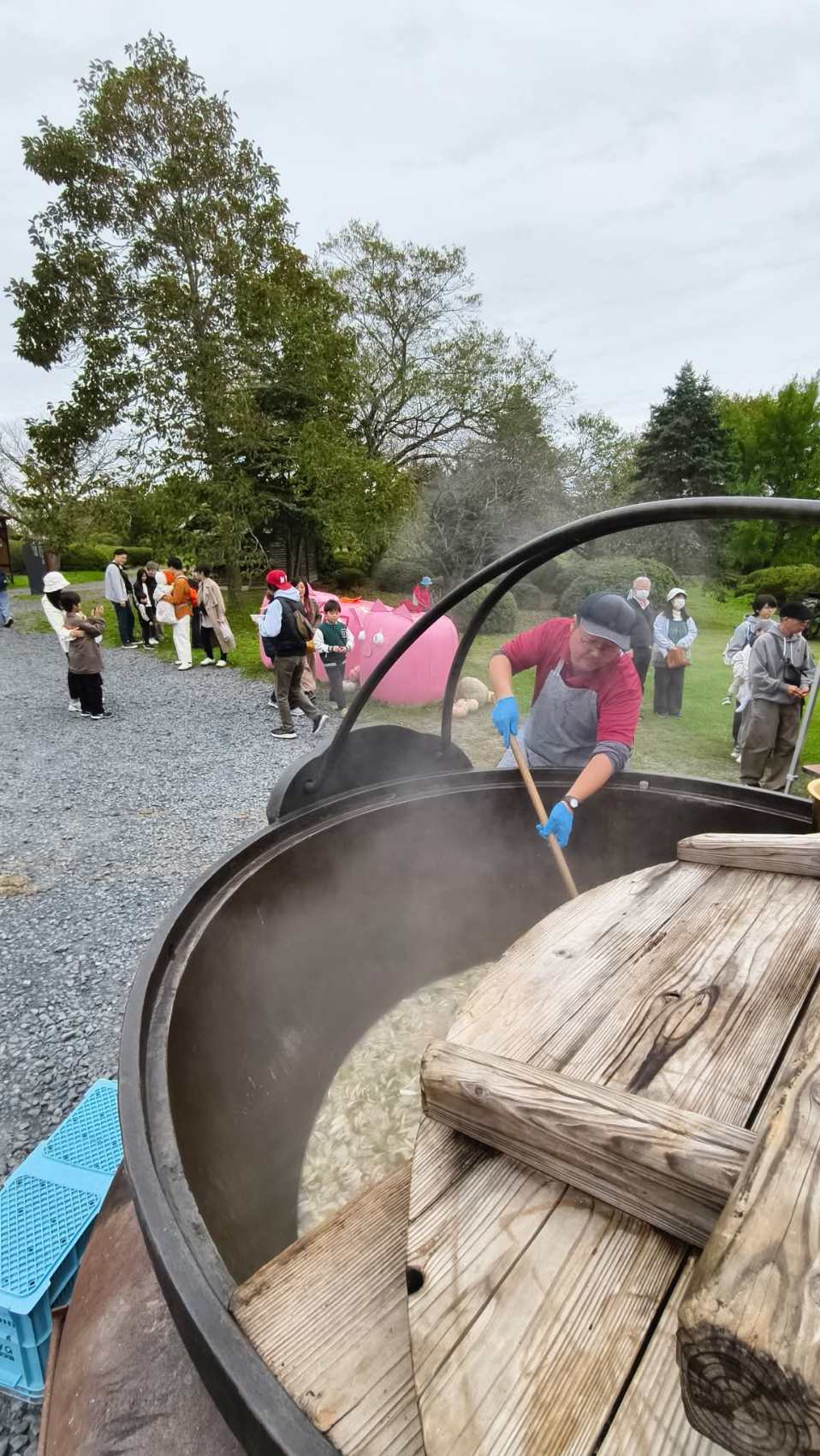 収穫祭の様子